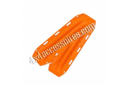 PLAQUE DE DÉSENSABLAGE MAXTRAX GÉNÉRATION 2 ORANGE (LA PAIRE)