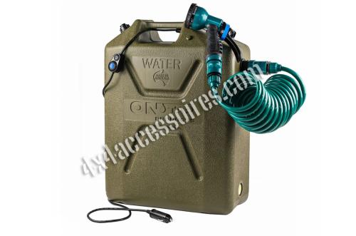 DOUCHE PORTABLE JERRYCAN 22L 12V -ONTAP - VERT -