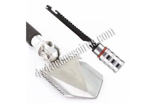 PELLE PLIANTE MULTIFONCTION CHROME 35CM
