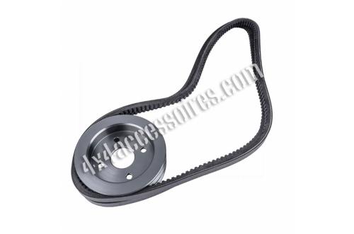 KIT POULIE DE POMPE À EAU PERFORMANCE + 2 COURROIES PATROL 2.8L