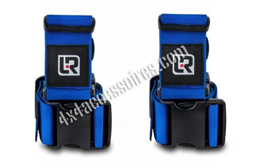 2 SANGLES BLEUES DE REMPLACEMENT POUR MOTOBAG 31 L - LONE RIDER