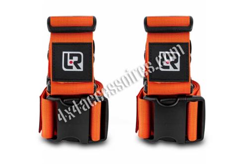 2 SANGLES ORANGES DE REMPLACEMENT POUR MOTOBAG 31 L - LONE RIDER