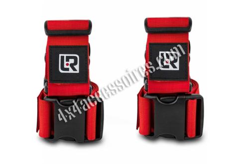 2 SANGLES ROUGES DE REMPLACEMENT POUR MOTOBAG 31 L - LONE RIDER