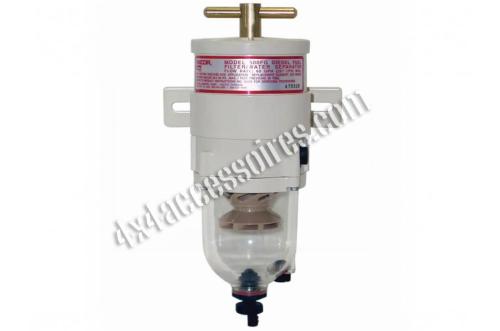 PRÉ-FILTRE RACOR SERIE 500FG AVEC SÉPARATEUR D'EAU DÉBIT 227L/H FILTRATION 30 MICRONS