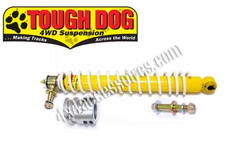 AMORTISSEUR DE DIRECTION TOUGH DOG AVEC RETOUR AU CENTRE HDJ80 / HZJ105 / HJ61 / HZJ78
