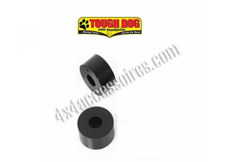 KIT 2 SILENTBLOCS POUR AMORTISSEURS MONTAGE TIGE Ø 14 MM TOUGH DOG -