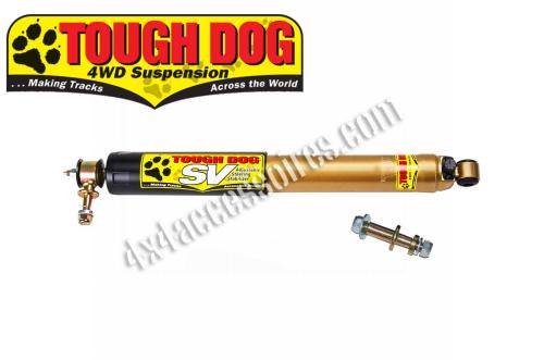 AMORTISSEUR DE DIRECTION RÉGLABLE TOUGH DOG POUR TOYOTA HDJ80 / HZJ105 / HJ61 / HZJ78