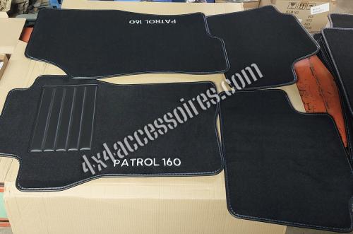 TAPIS DE SOL SUR MESURE POUR PATROL 160 AVEC BRODERIE "PATROL 160