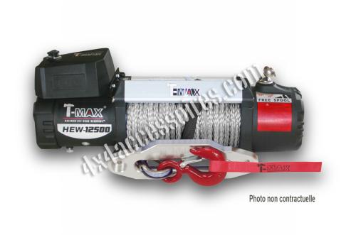 TREUIL T-MAX XP 9500S (4305KG) 12V POWER SERIE CORDE SYNTHÉTIQUE