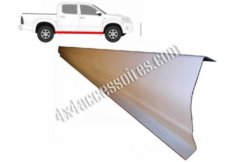 TÔLE EXTÉRIEURE DE BAS DE CAISSE (2) TOYOTA HILUX VIGO DE 2005 à 2015 LONGUEUR 1900 MM