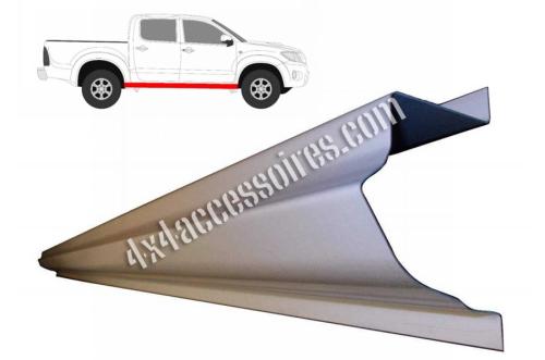 TÔLE EXTÉRIEURE DE BAS DE CAISSE (1) TOYOTA HILUX VIGO DE 2005 à 2015 LONGUEUR 1900 MM