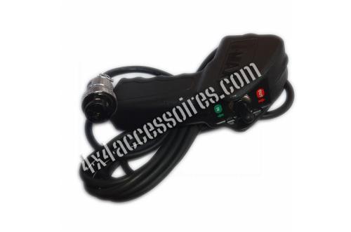 TÉLÉCOMMANDE FILAIRE 3.5 M POUR TREUIL T-MAX EWI SERIE (PRISE 8 BROCHES RONDE EN MÉTAL)