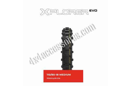 X PLORER 01 EVO REBEL TYRES - MEDIUM - 110/80-18-62Q - TT