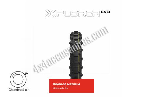 X PLORER 01 EVO REBEL TYRES - MEDIUM - 110/80-18-62Q - TT