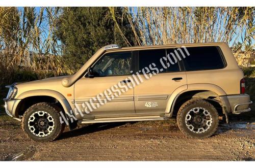 SNORKEL ROCA SILVA POUR NISSAN PATROL Y61 - BRUT (NON PEINT)