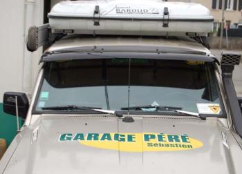 Visière de pare-brise